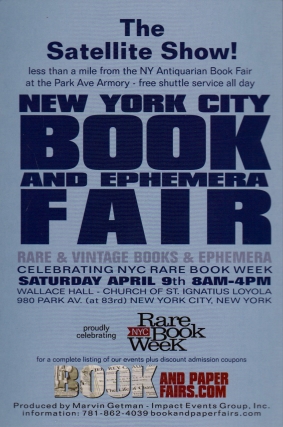 New York City Book and Ephemera Fair!