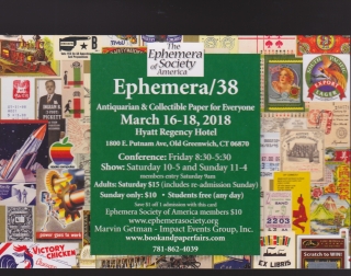 Ephemera Show!